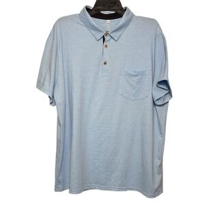Sailwind Men's Light Blue Polo Shirt Size‎ XL Coastal Preppy Nautical